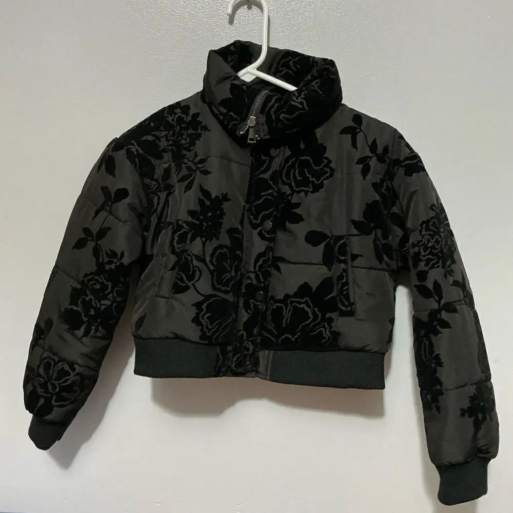 Chelsea & Violet Big Girls Long Sleeve Puffer Jacket size L(12-14)